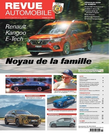 Revue Automobile N°27 Du 6 au 12 Juillet 2023