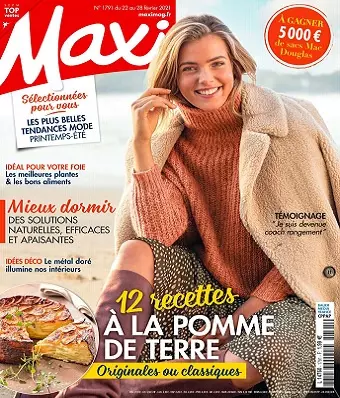 Maxi N°1791 Du 22 au 28 Février 2021