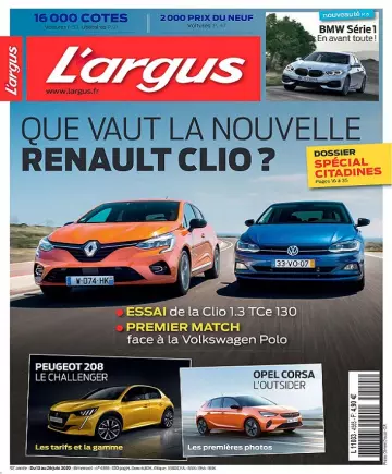 L’Argus N°4555 Du 13 au 26 Juin 2019