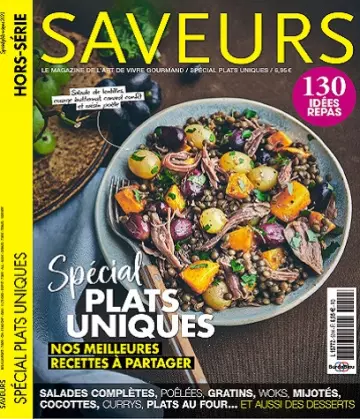 Saveurs Hors Série N°50 – Spécial Plats Uniques 2023