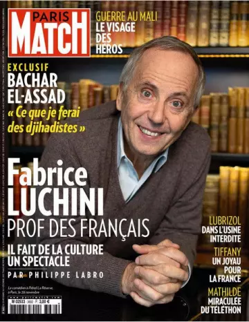 Paris Match N°3682 - 28 Novembre au 4 Décembre 2019