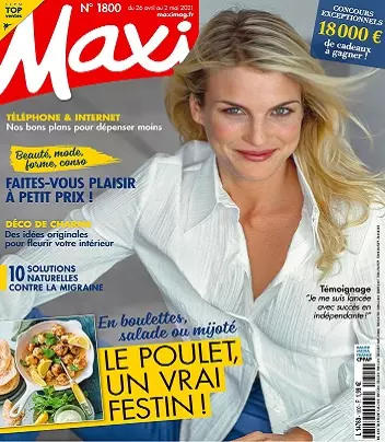 Maxi N°1800 Du 26 Avril 2021