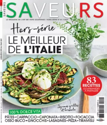 Saveurs Hors Série N°44 – Spécial Italie 2021