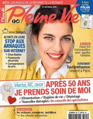 Pleine Vie N°394 – Avril 2019