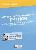 APPRENEZ À PROGRAMMER EN PYTHON