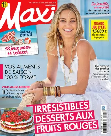 Maxi N°1709 Du 29 Juillet 2019