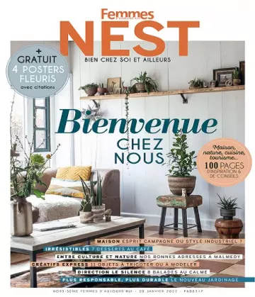 Femmes D’Aujourd’Hui Hors Série Nest – Janvier 2022