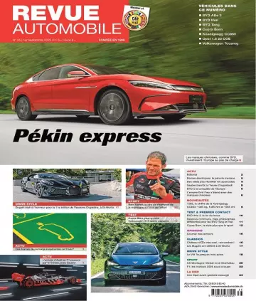 Revue Automobile N°35 Du 1er Septembre 2022