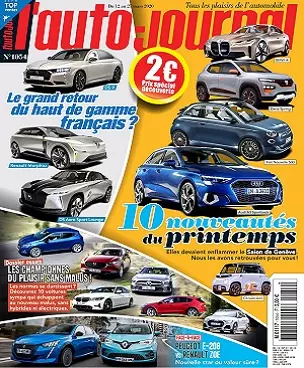 L’Auto-Journal N°1054 Du 12 au 25 Mars 2020