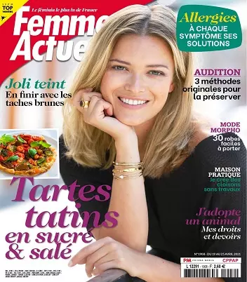 Femme Actuelle N°1908 Du 19 au 25 Avril 2021