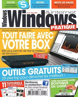 Windows et Internet Pratique N°92 – Mars 2020