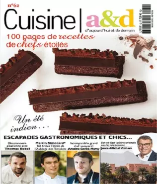 Cuisine A&D N°62 – Octobre-Novembre 2020