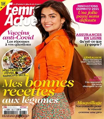 Femme Actuelle N°1903 Du 15 au 21 Mars 2021