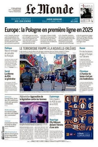 Le Monde du 03 Janvier 2025