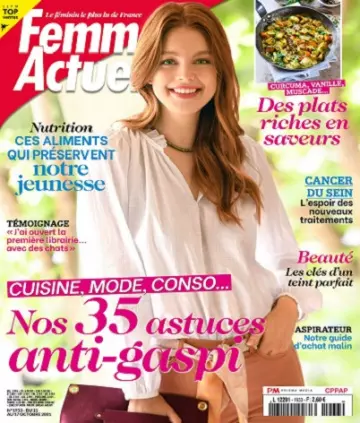 Femme Actuelle N°1933 Du 11 au 17 Octobre 2021