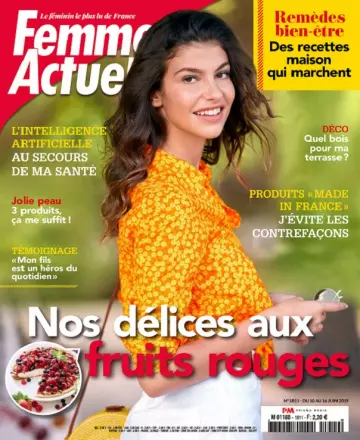 Femme Actuelle N°1811 Du 10 au 16 Juin 2019