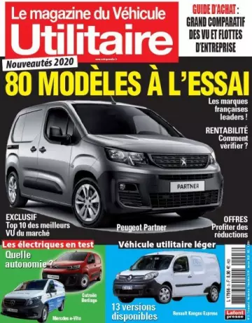 Le magazine du Véhicule Utilitaire - Novembre 2019 - Janvier 2020