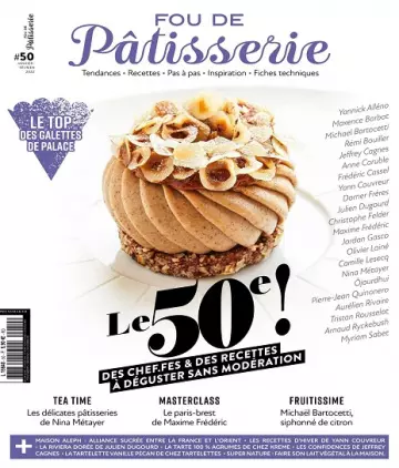 Fou De Pâtisserie N°50 – Janvier-Février 2022