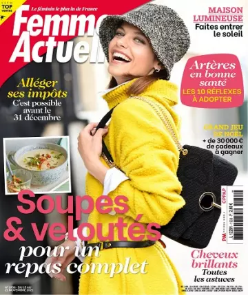 Femme Actuelle N°1938 Du 15 au 21 Novembre 2021