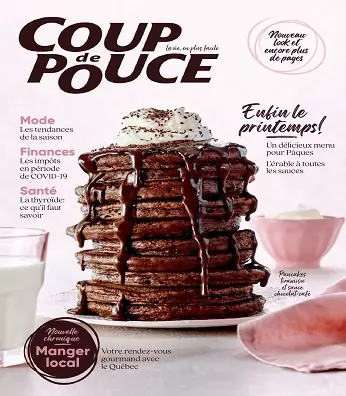 Coup De Pouce – Avril 2021