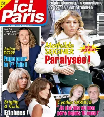 Ici Paris N°3951 Du 24 au 30 Mars 2021