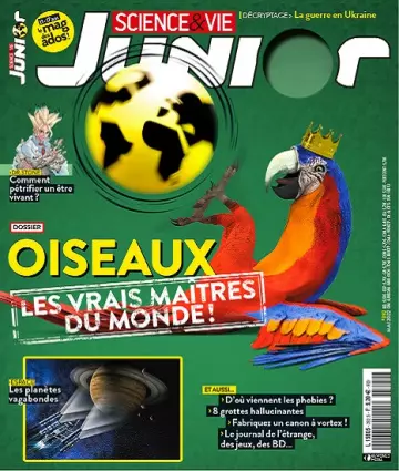 Science et Vie Junior N°392 – Mai 2022