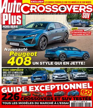 Auto Plus Hors Série Crossovers N°26 – Septembre 2022