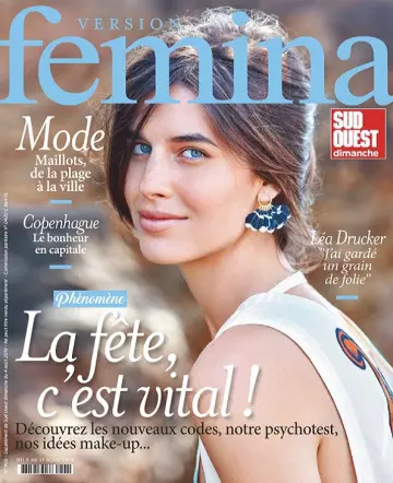 Version Femina N°905 Du 4 Août 2019