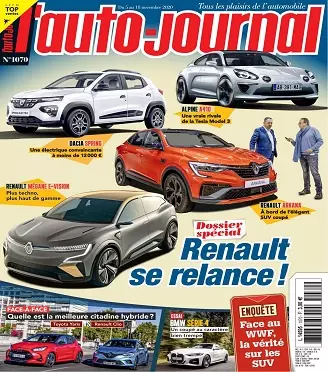 L’Auto-Journal N°1070 Du 5 au 18 Novembre 2020