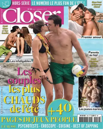 Closer Hors Série N°44 – Août-Septembre 2019