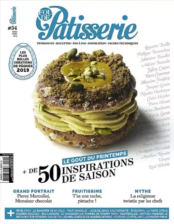 Fou De Pâtisserie N°34 – Mars-Avril 2019