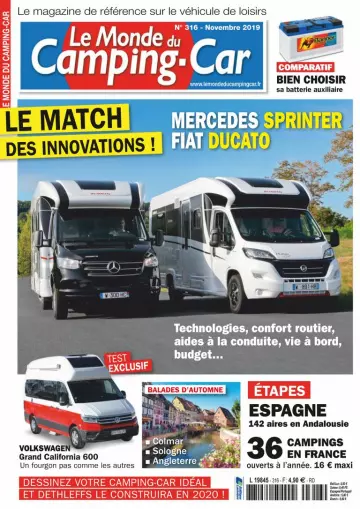 Le Monde du Camping-Car - Novembre 2019