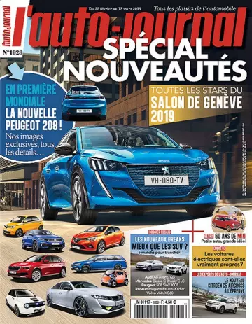 L’Auto-Journal N°1028 Du 28 Février au 13 Mars 2019