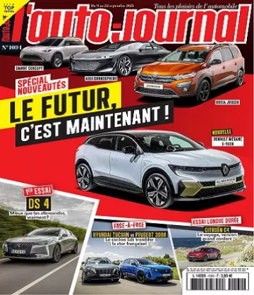 L’Auto-Journal N°1091 Du 9 au 22 Septembre 2021