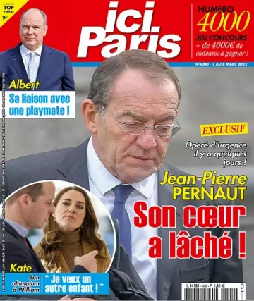 Ici Paris N°4000 Du 2 au 8 Mars 2022