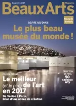 Beaux Arts Magazine - Décembre 2017