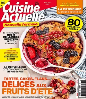 Cuisine Actuelle N°367 – Août 2021