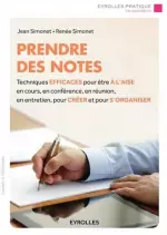 PRENDRE DES NOTES