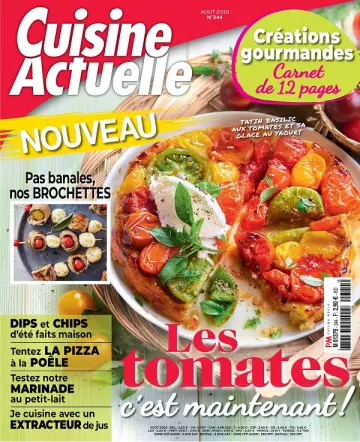 Cuisine Actuelle N°344 – Août 2019