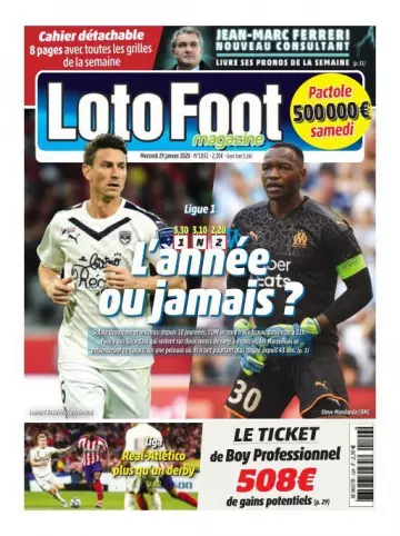 Loto Foot - 29 Janvier 2020