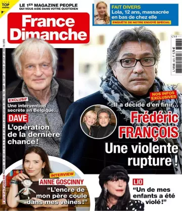 France Dimanche N°3973 Du 21 au 27 Octobre 2022