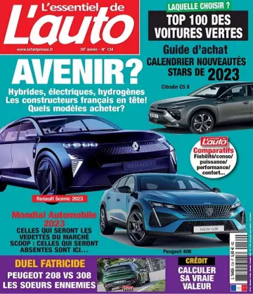 L’Essentiel De L’Auto N°134 – Octobre-Décembre 2022