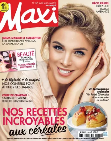 Maxi N°1691 Du 25 au 31 Mars 2019