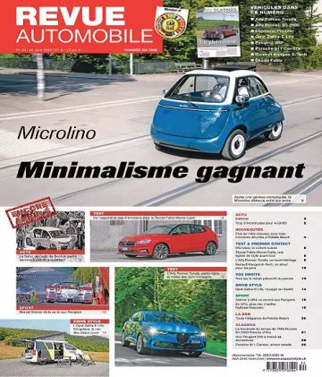 Revue Automobile N°34 Du 25 Août 2022