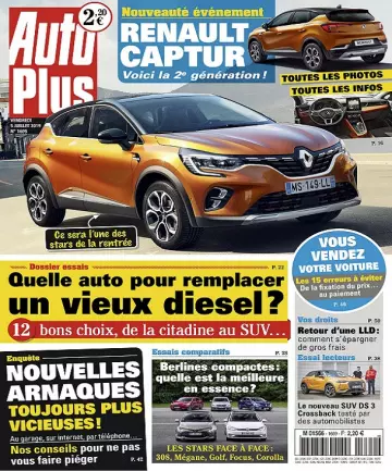 Auto Plus N°1609 Du 5 Juillet 2019