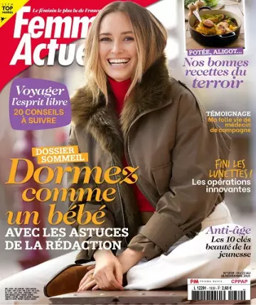 Femme Actuelle N°1939 Du 22 au 28 Novembre 2021