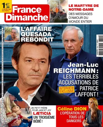 France Dimanche N°3790 Du 19 au 25 Avril 2019