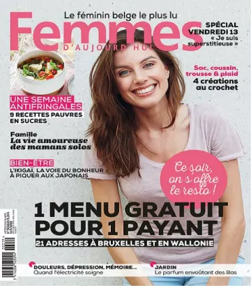 Femmes D’Aujourd’hui N°19 Du 12 au 18 Mai 2022