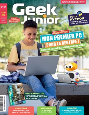 Geek Junior N°37 – Septembre 2023