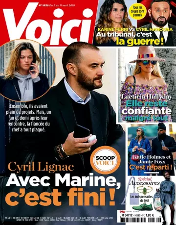 Voici N°1639 Du 5 au 11 Avril 2019